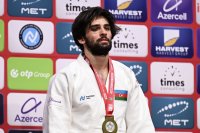 “Böyük Dəbilqə”: Azərbaycan cüdoçusu qızıl medal qazandı