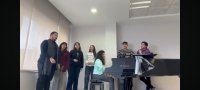 Azərbaycan Milli Konservatoriyasının tələbələri Gəncəli bəstəkarı bəstələdiyi "Azərbaycan elləri" əsəri ilə yad etdilər
