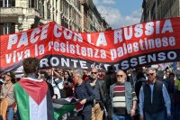 Romada minlərlə insan Avropanın yenidən silahlanmasına etiraz edib