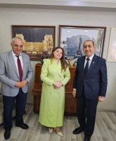 Başqırdıstan Respublikasından gələn qonaq, Qadınlar Şurasının sədri Aynur Nəbiyeva ilə səmimi görüş: Yeni əməkdaşlıq perspektivləri