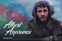Milli Qəhrəman Albert Aqarunovun doğum günüdür