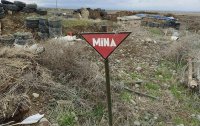 Ağdam sakini minaya düşdü