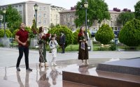 Leyla və Arzu Əliyevalar Naxçıvana səfər ediblər